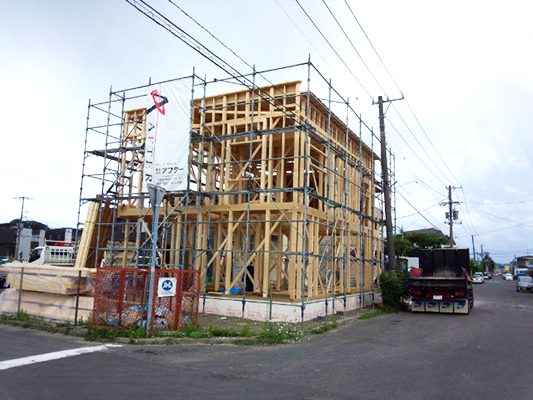 8月28日 建て込み完了!!