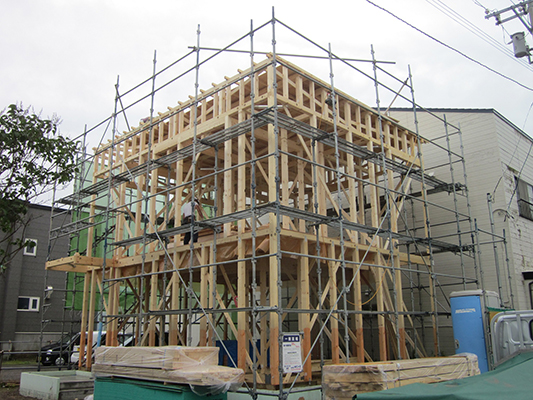 7月7日 建込完了