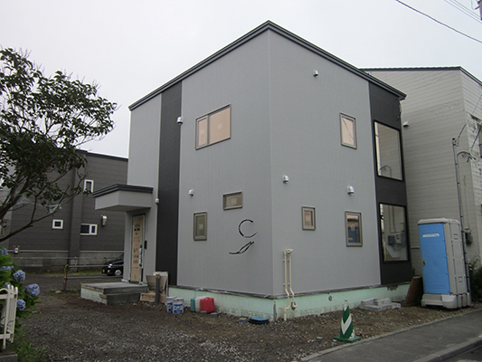 8月7日 外壁工事完了
